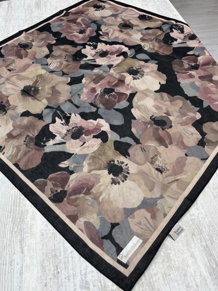 MARİBEL EŞARP - SİYAH - 4