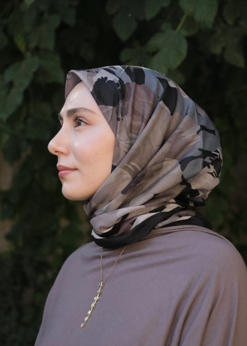 MARİBEL EŞARP - SİYAH - 2