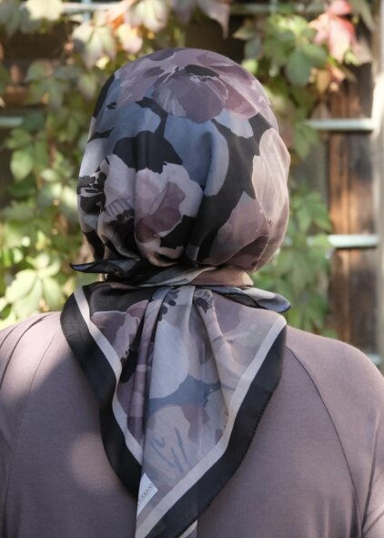 MARİBEL EŞARP - SİYAH - 3