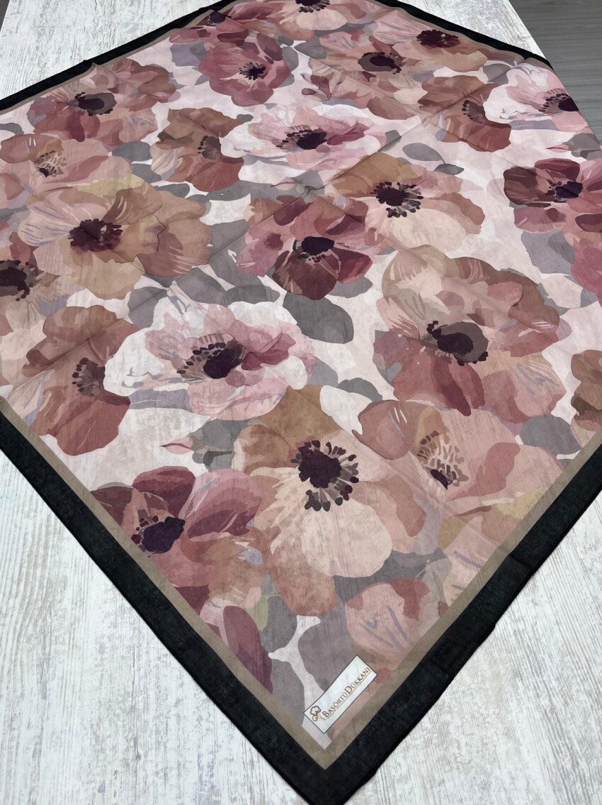 MARİBEL EŞARP - VİNTAGE ROSE - 3