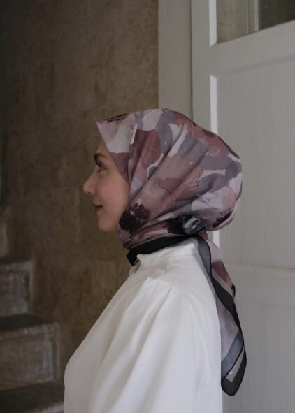 MARİBEL EŞARP - VİNTAGE ROSE - 2