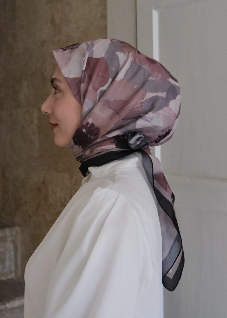 MARİBEL EŞARP - VİNTAGE ROSE - 1