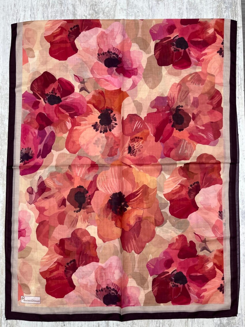 MARİBEL ŞAL - ROMANTİK PEMBE - 2