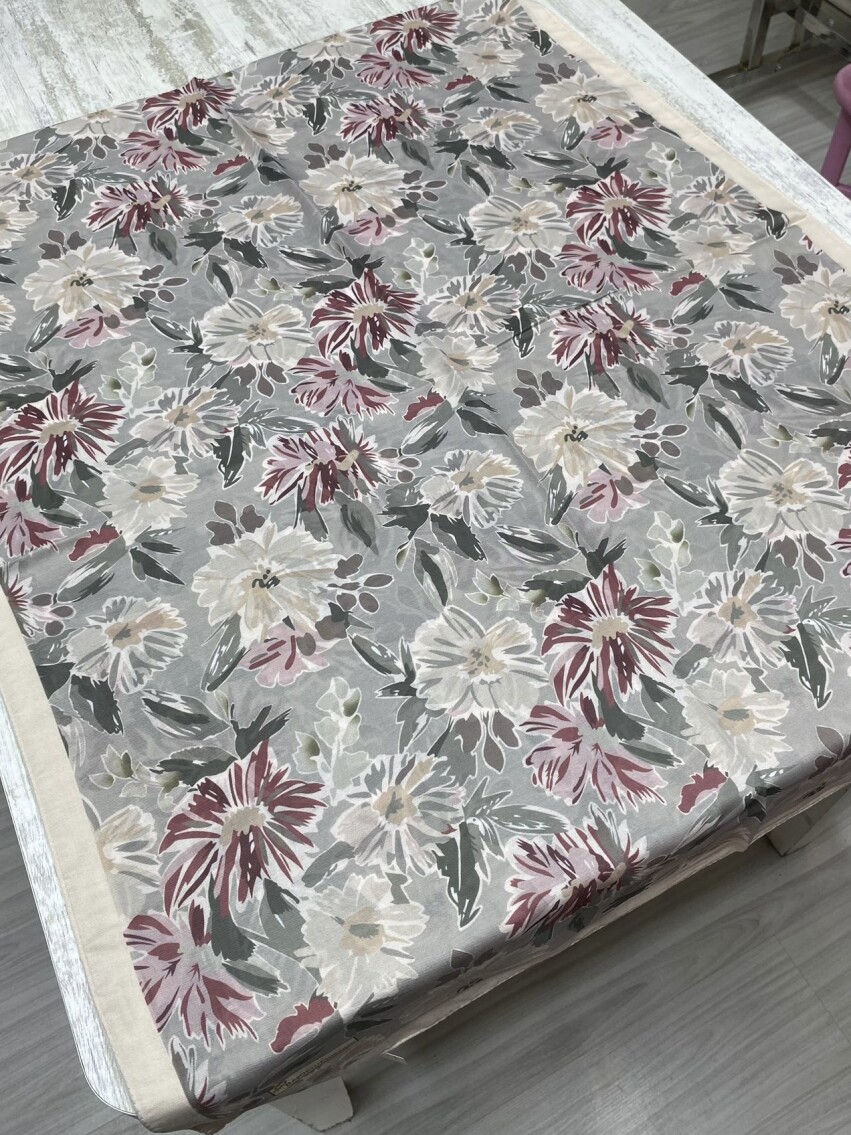 MATİLDA DESEN ŞAL - BEJ GRİ - 2