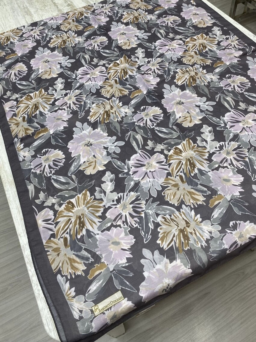 MATİLDA DESEN ŞAL - SISLI LAVANTA - 2