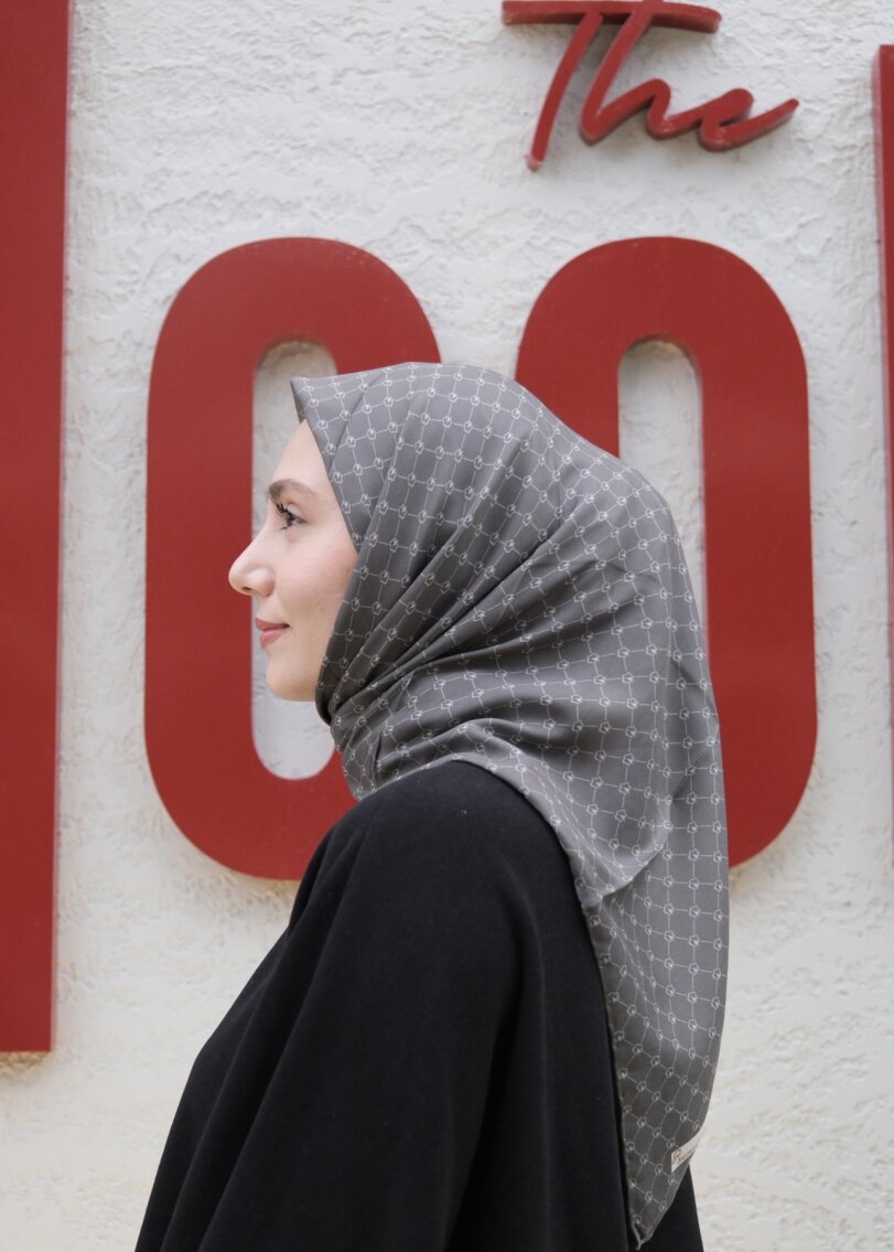 MONOGRAM EŞARP - ASKERİ YEŞİL - 1