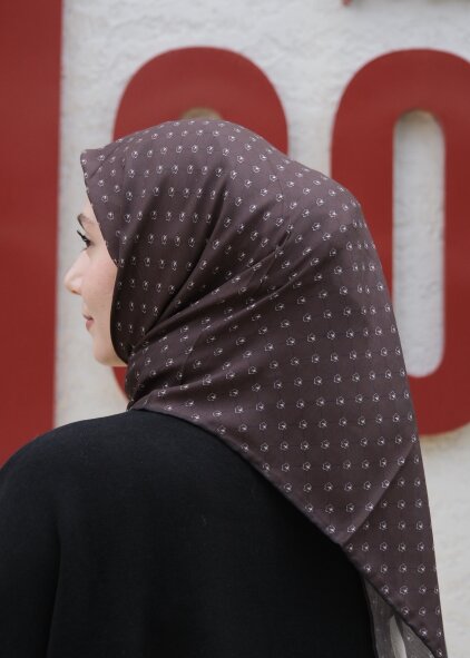 MONOGRAM EŞARP - BİTTER - 3