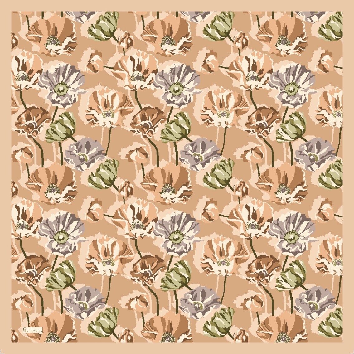 NOLA EŞARP - LATTE - 2