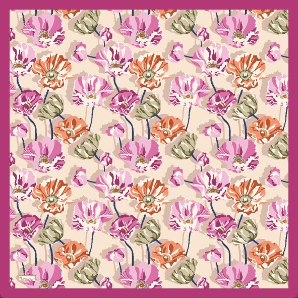 NOLA EŞARP - PEMBE - 2