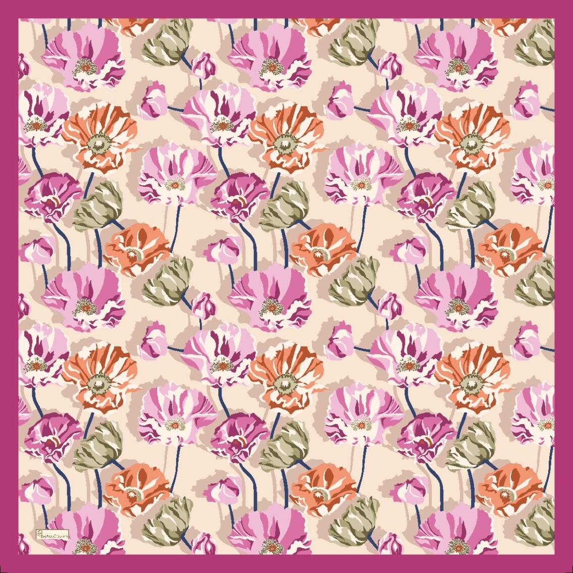 NOLA EŞARP - PEMBE - 2