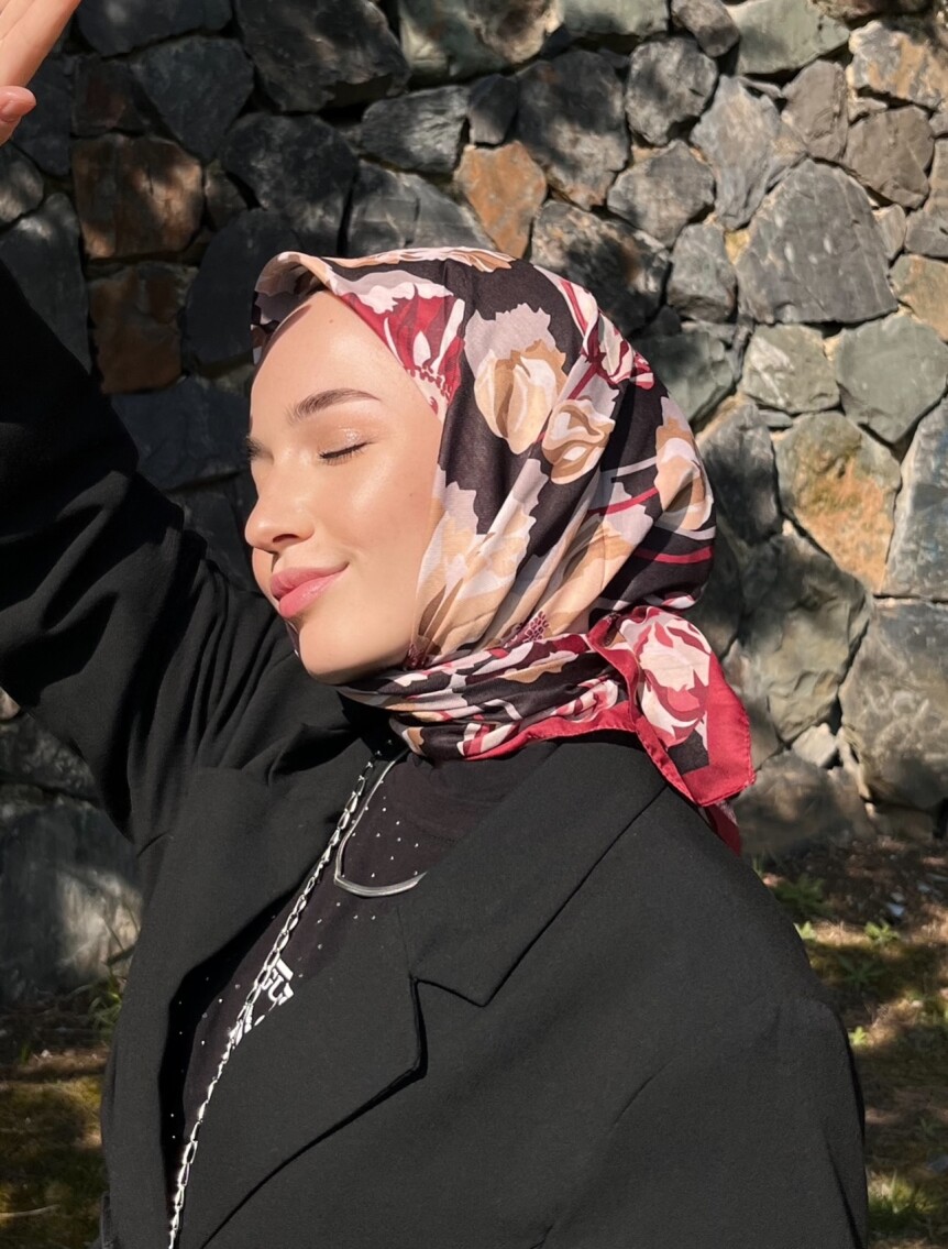 NOLA EŞARP - SİYAH - 1