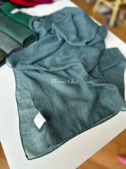 RELAX EŞARP - MAVIMSI OKSİT - 2