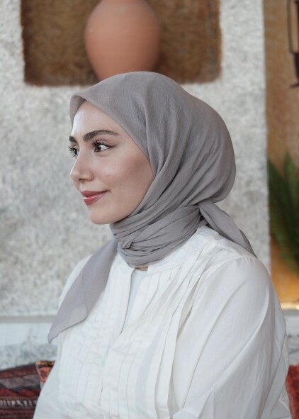 RELAX EŞARP - LİLAMSİ GRİ - 