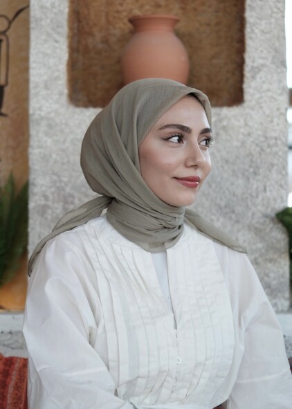 RELAX EŞARP - PASTEL YEŞİL - 2