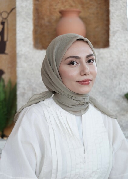 RELAX EŞARP - PASTEL YEŞİL - 