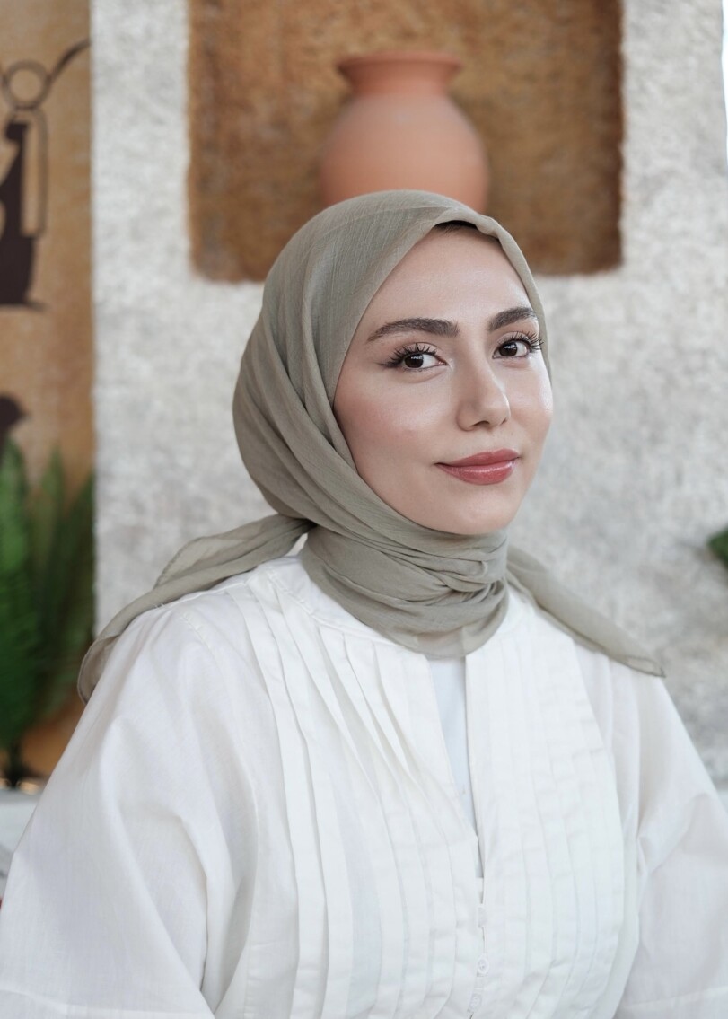 RELAX EŞARP - PASTEL YEŞİL - 1