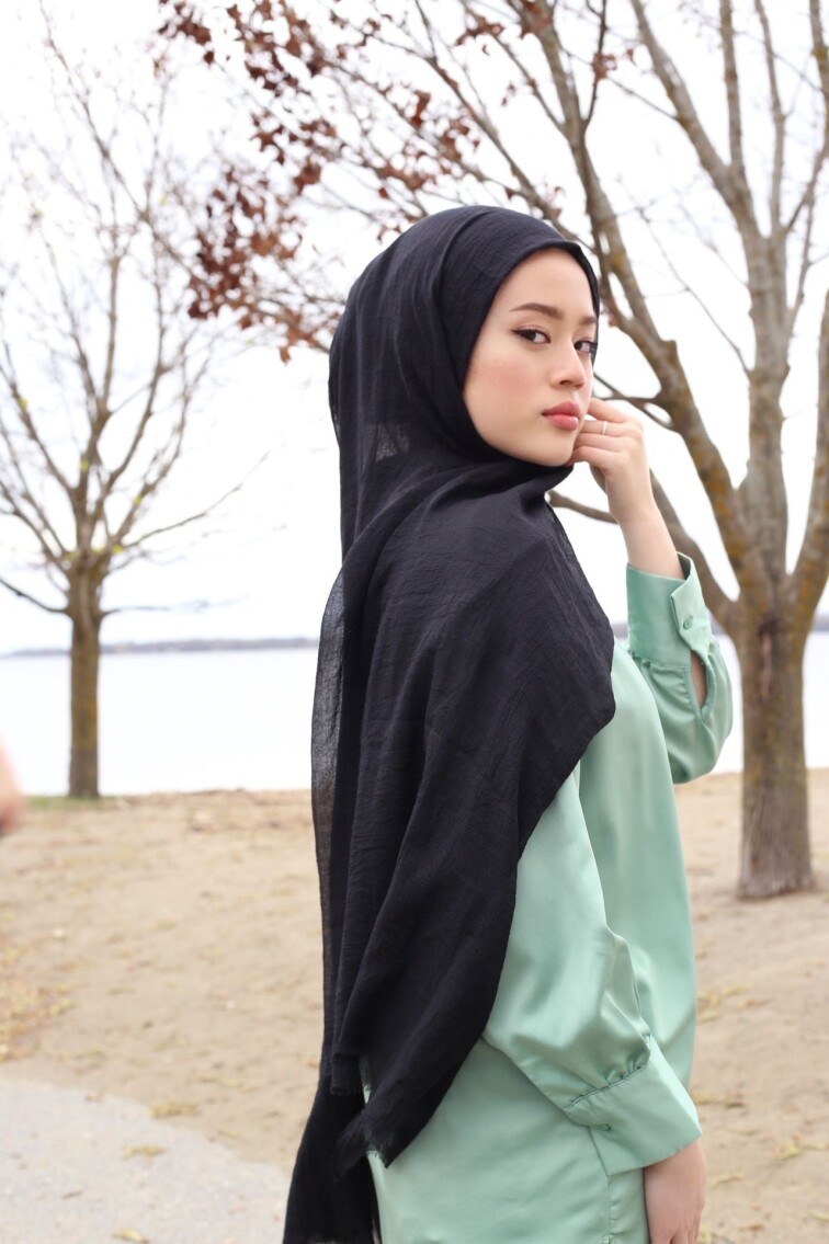 RELAX ŞAL - SİYAH - 1