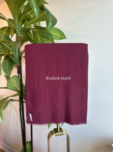 RELAX ŞAL - KIZILCIK REÇELİ - 2