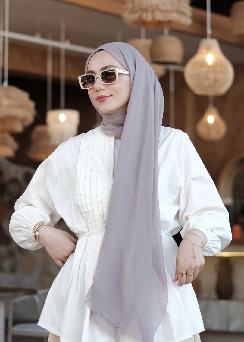 RELAX ŞAL - LILAMSI GRI - 1