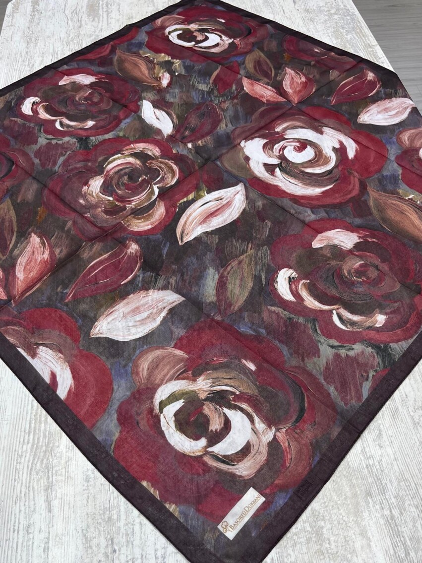 ROSARA EŞARP - BORDO - 2