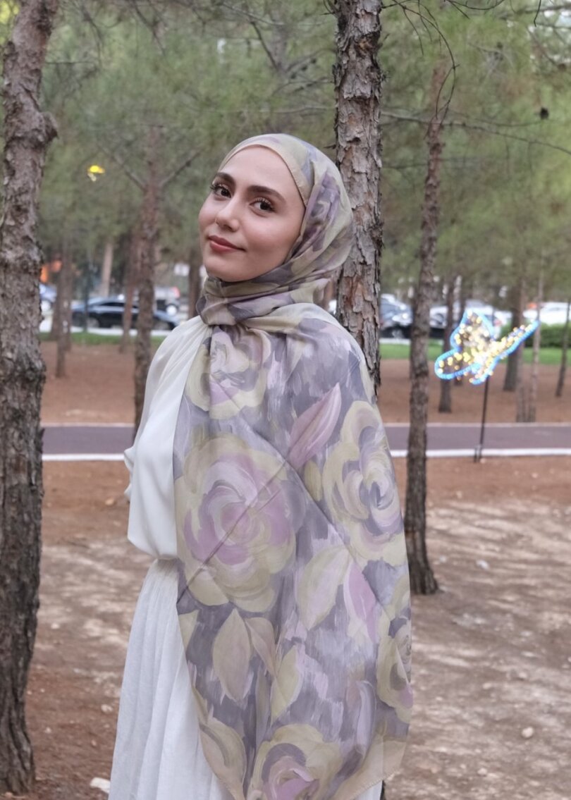 ROSARA ŞAL - HARDAL GRİ - 1