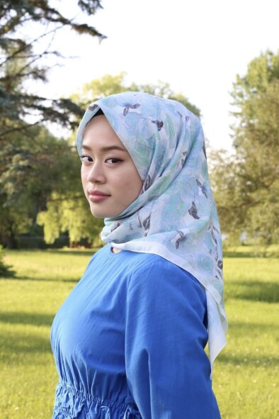 ROSE DESEN EŞARP - CAM GÖBEĞİ - 1