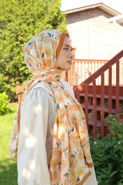 ROSE DESEN ŞAL - HARDAL - 