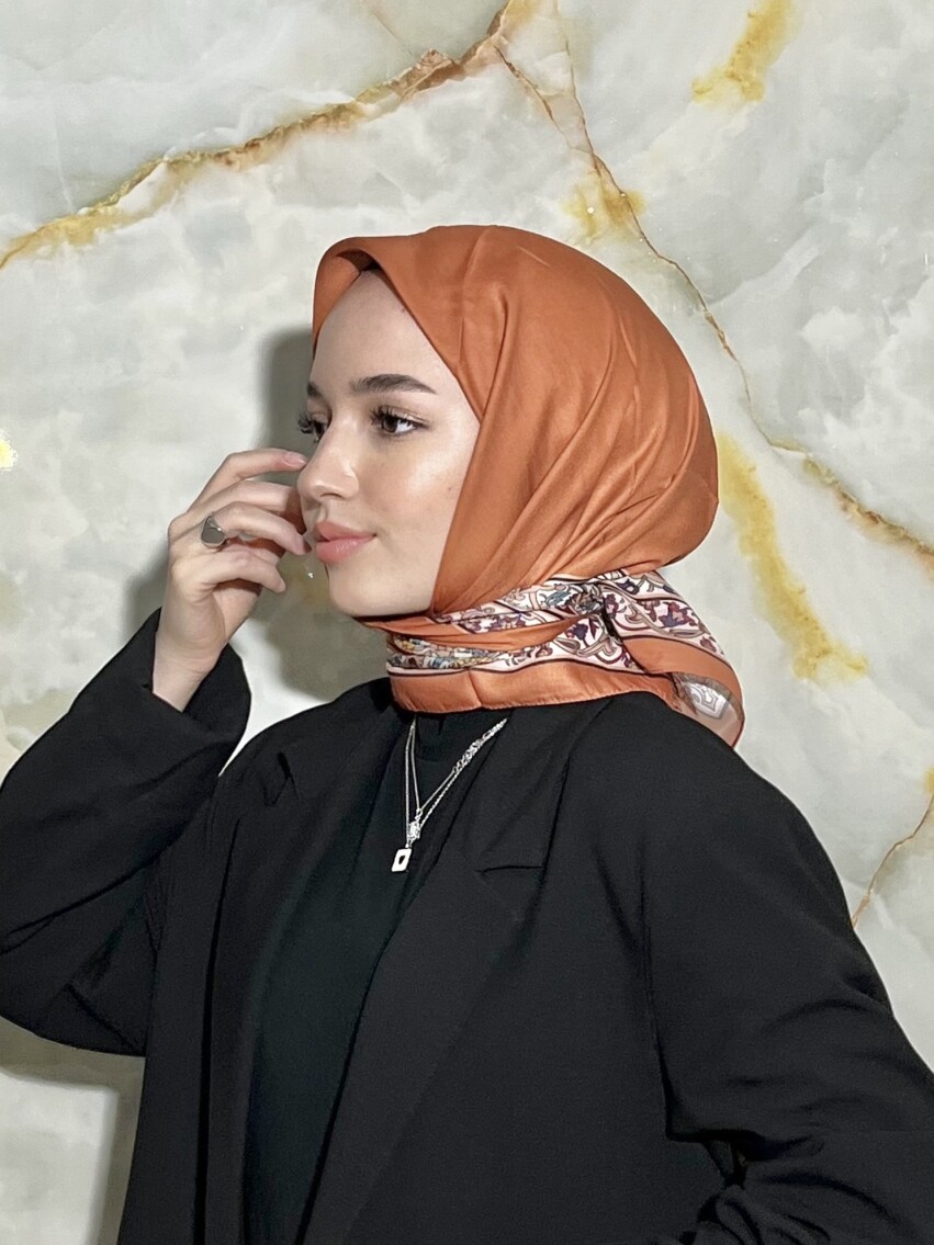 ROYAL DESEN EŞARP - BAL KABAĞI - 1