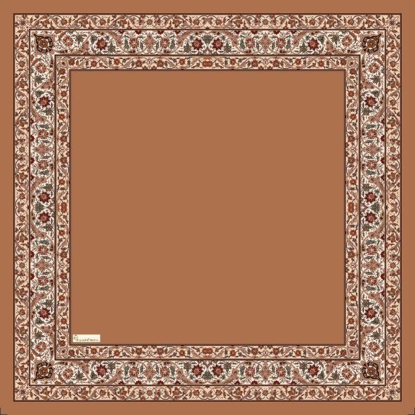 ROYAL DESEN EŞARP - KARAMEL - 2