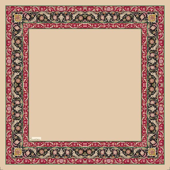 ROYAL DESEN EŞARP - KREM - 2