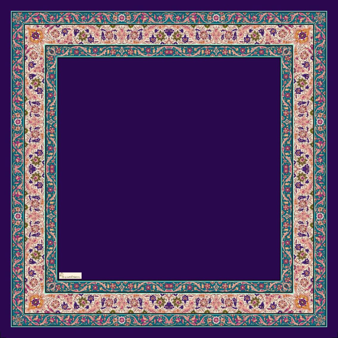 ROYAL DESEN EŞARP - MORCİVERT - 2