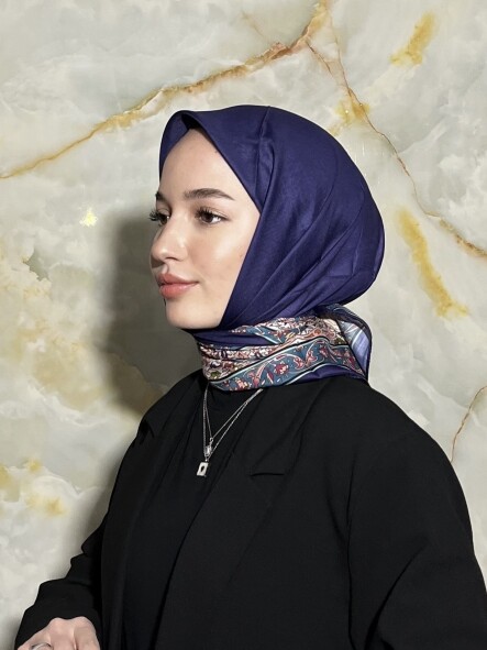 ROYAL DESEN EŞARP - MORCİVERT 