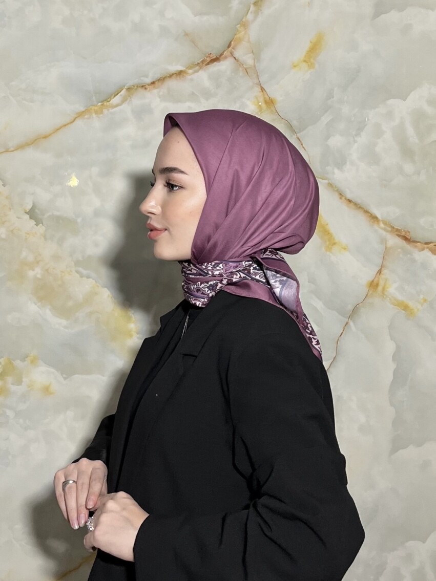 ROYAL DESEN EŞARP - VİOLET - 2