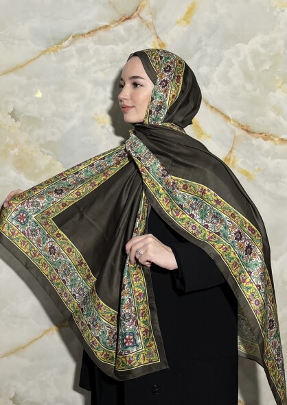 ROYAL DESEN ŞAL - HAKİ 