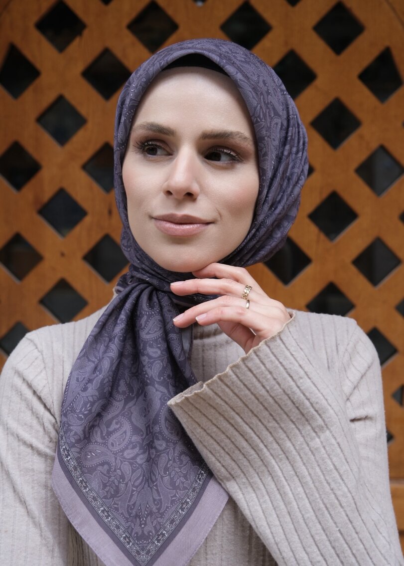 ŞEHRAZAT EŞARP - LAVANTA - 2