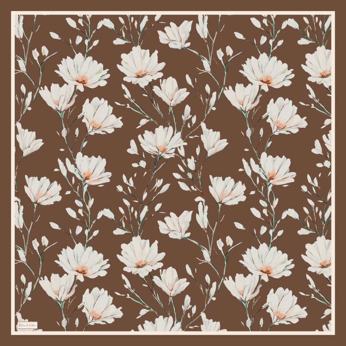 SILK GARDEN EŞARP - BİTTER - 2