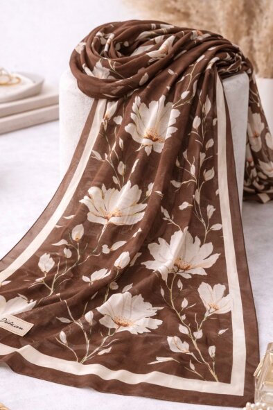 SİLK GARDEN ŞAL - BİTTER - 2