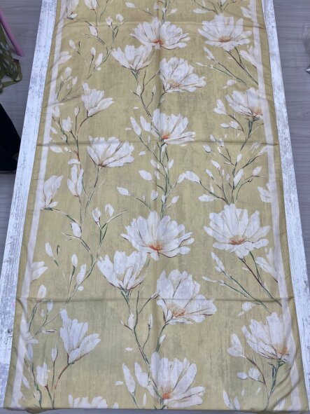 SİLK GARDEN ŞAL - VANİLLA GOLD - 3