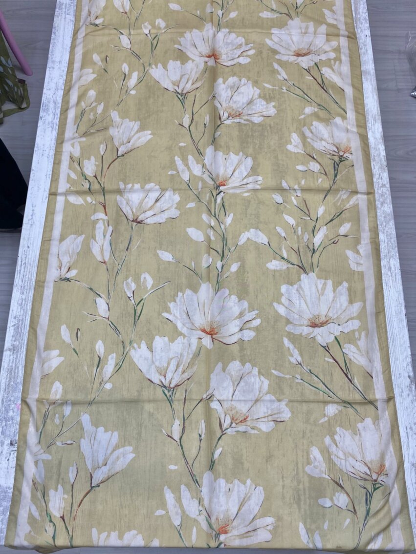 SİLK GARDEN ŞAL - VANİLLA GOLD - 3