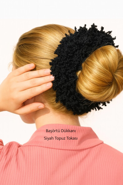 TOPUZ TOKASI - SİYAH - 1
