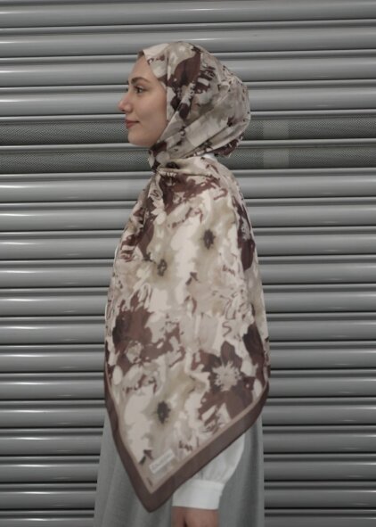 VELORA ŞAL - BİTTER BEJ - 