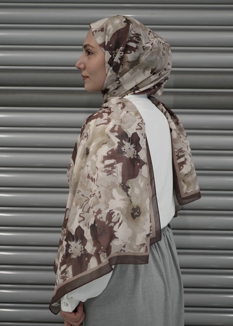 VELORA ŞAL - BİTTER BEJ - 3