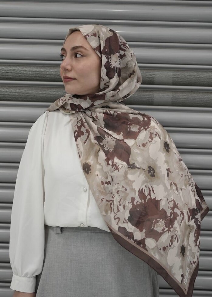 VELORA ŞAL - BİTTER BEJ - 4