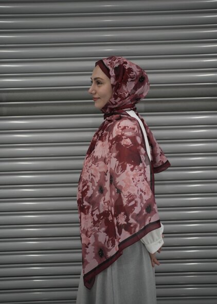 VELORA ŞAL - BORDO - 2