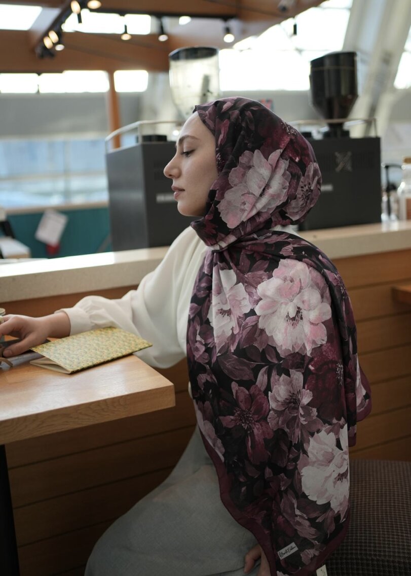 VELVET BLOOM ŞAL - SARABI - 2