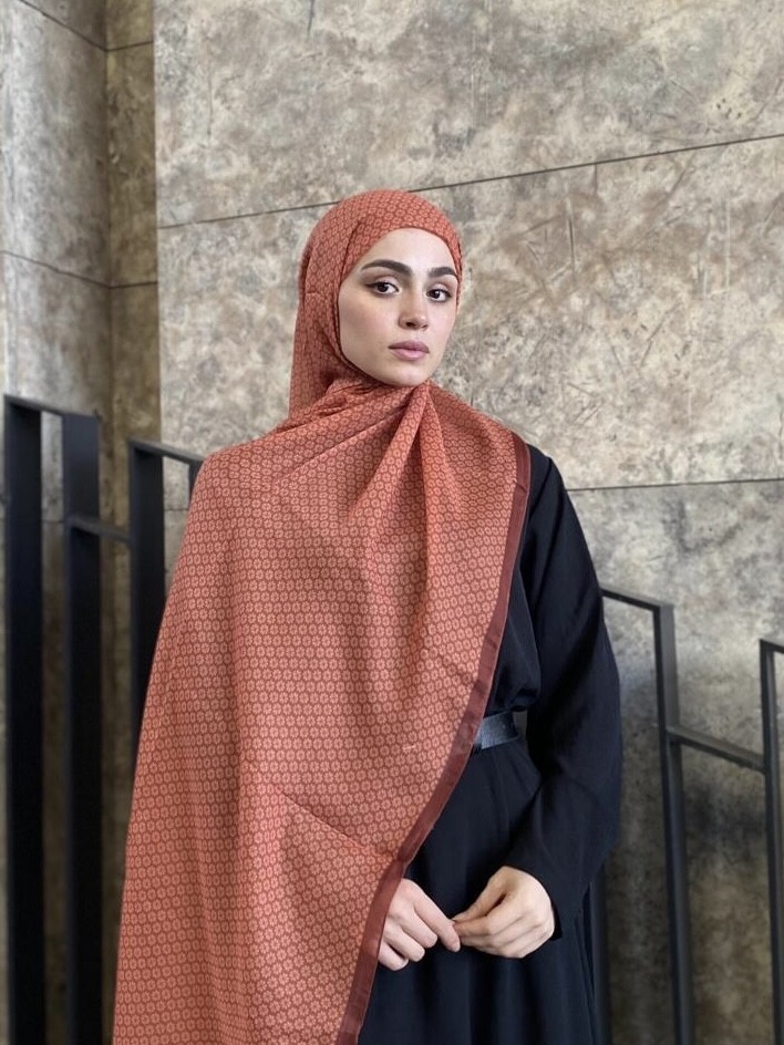 YONCA DESEN ŞAL - KİREMİT - 1