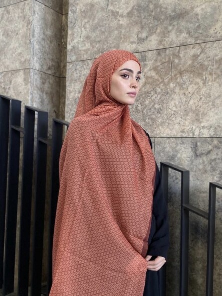 YONCA DESEN ŞAL - KİREMİT - 2