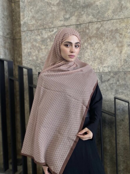 YONCA DESEN ŞAL - SÜTLÜ KAHVE - 