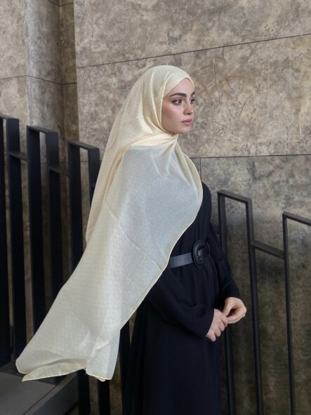 YONCA DESEN ŞAL - TEREYAĞI SARISI - 3