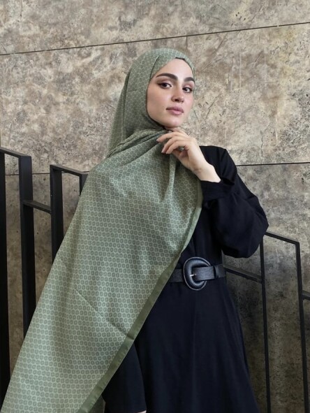 YONCA DESEN ŞAL - YEŞİL - 2